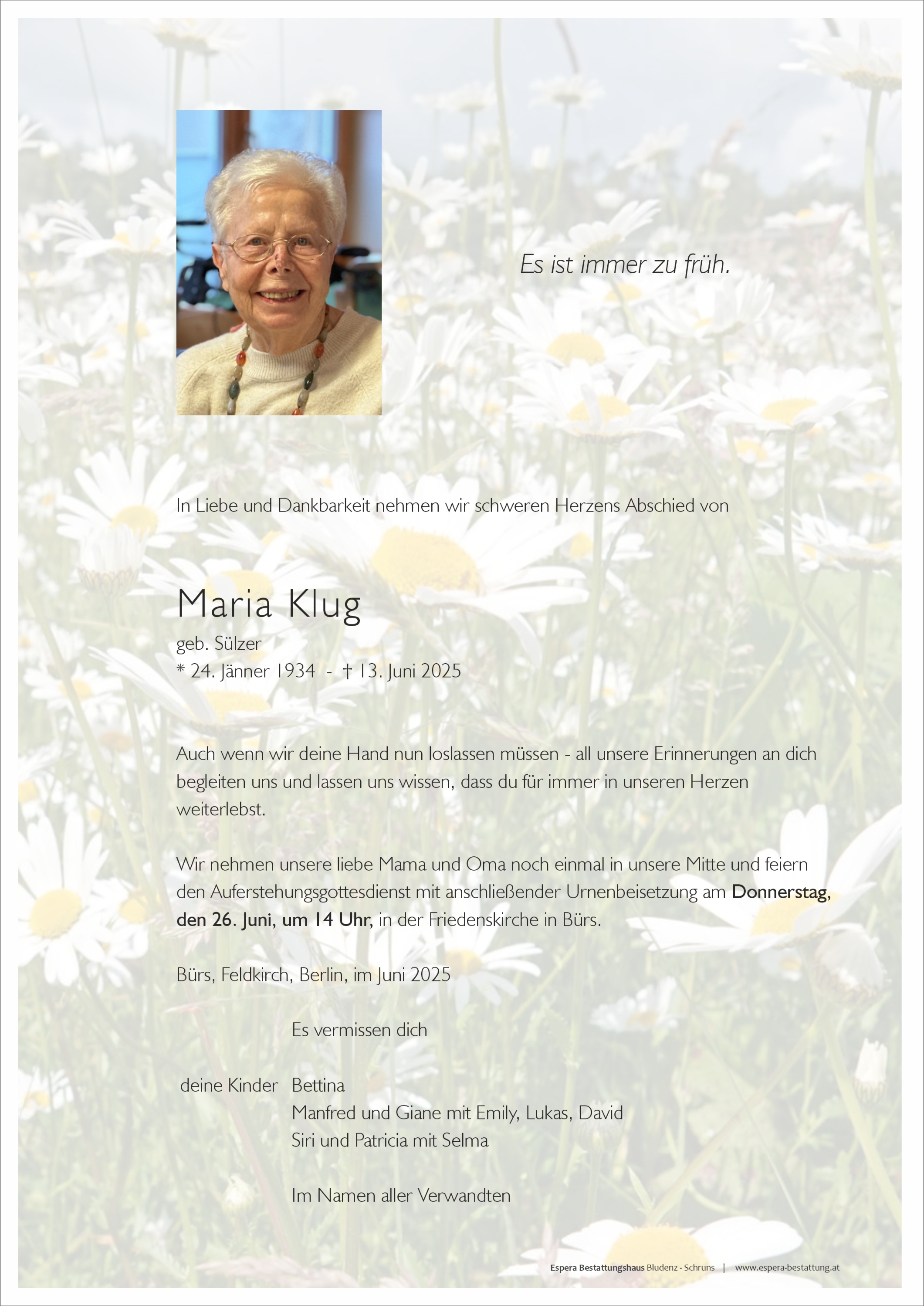 Maria Klug
